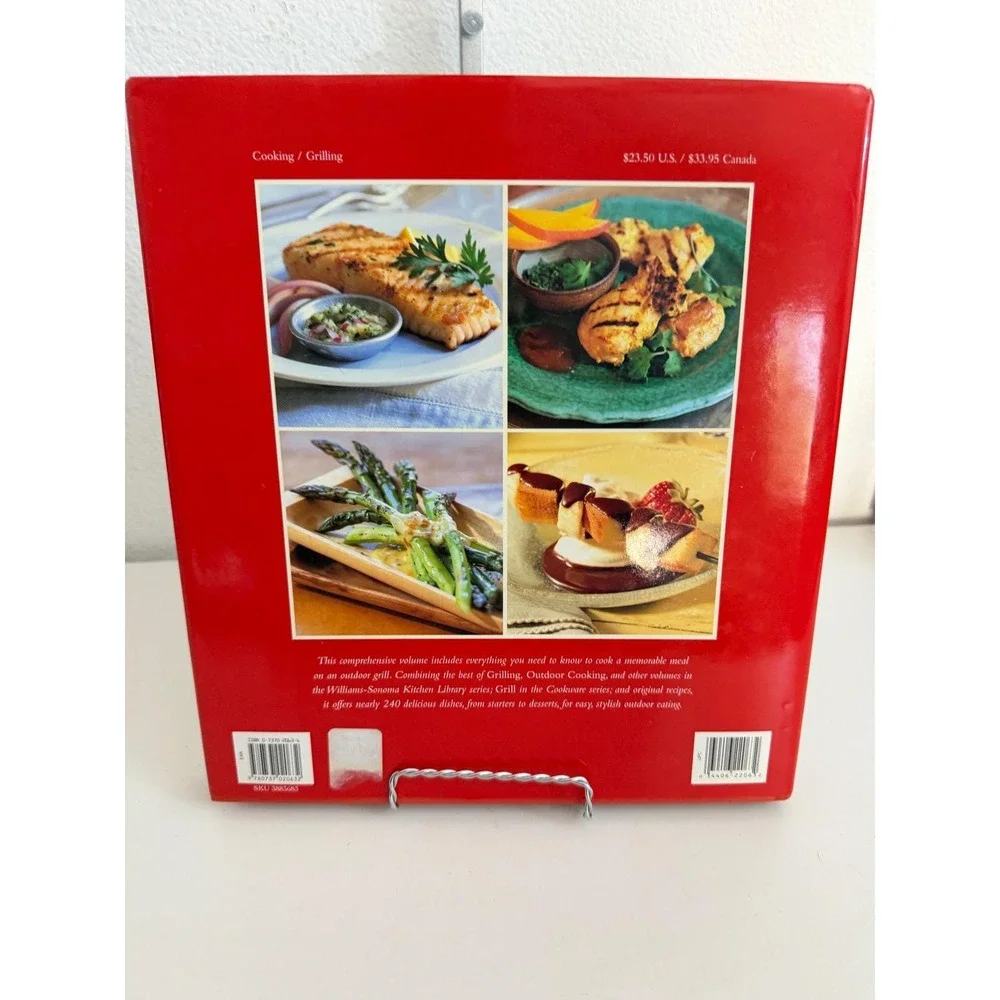 Williams-Sonoma Complete Grilling Cookbook Hardcover Outdoor‎ Recipes BBQ Grill